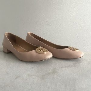 Tory Burch pink flats 💕